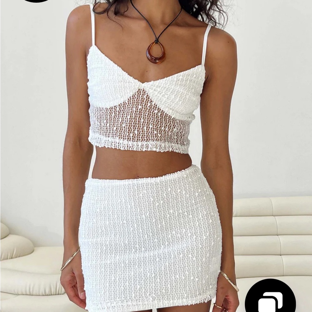 Princess Polly Aarti Set White